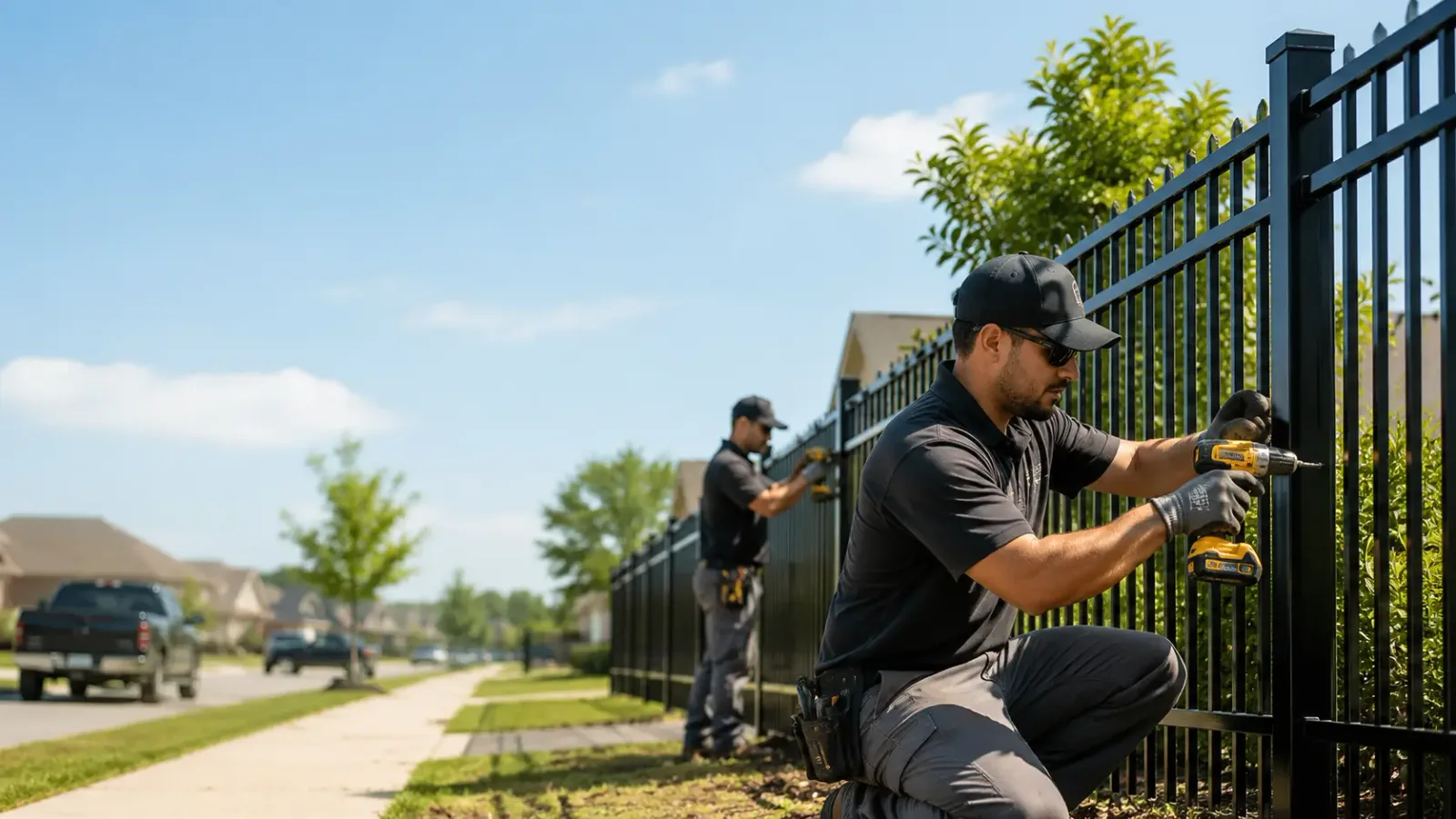 Metal Fence Installation in Vinegar Bend, AL